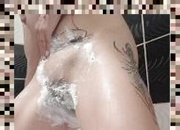 Naughty shaving pussy for my fans...