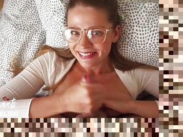I Fucked Hot Nerdy Girl With Glasses - After Cumshot She send her Cum Selfie to her Boyfirend