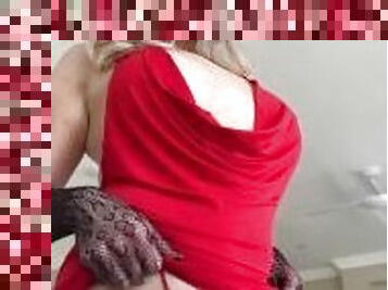 Sexy Blonde Tgirl With Big Tits And Cock
