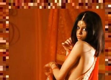 milfs, gadis-indian, rambut-perang, mengusik