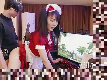 ModelMedia Asian E-Sports Girlfriend Chen Ke Xin-MAD  024-Best Original Asian Porn Video