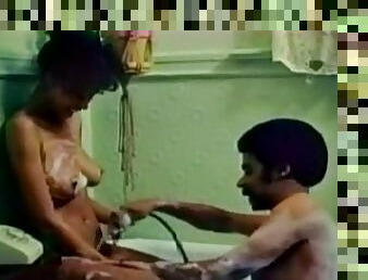 Rough teen sex in the bathroom 1970s time
