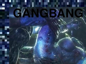 gangbang, follando, cañero