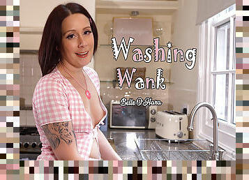 in Washing Wank - DownblouseJerk
