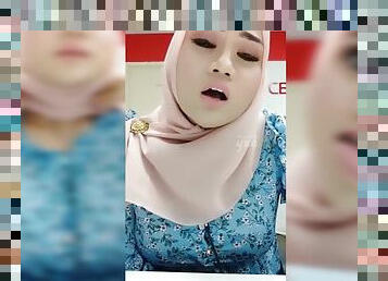 Hot malaysian hijab bigo live #37