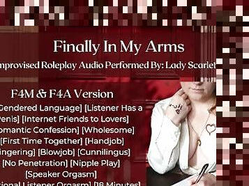 F4M Audio Roleplay - A Romantic Confession From Your Internet Friend - Friends to Lovers Improv