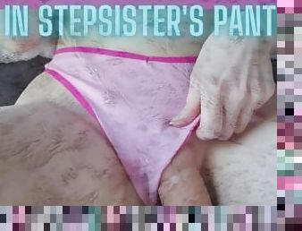 Cum in Stepsister's Panties