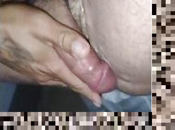 offentlig, anal, bøsse, fingering, gloryhole, snæver, fanget, røvhul, pik