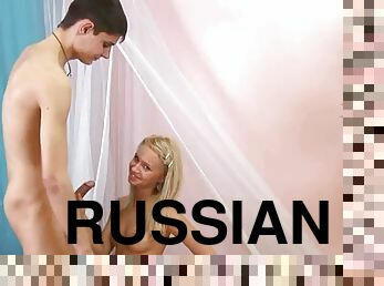 Attractive Russian blonde Anya fucked properly