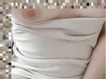 hot small dress and some pussy masturbation