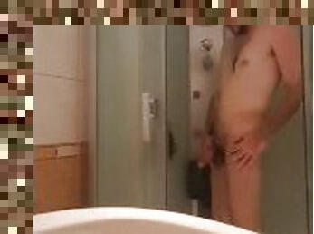 ligo, dyakol-masturbation, baguhan, ligo-shower, solo, czech