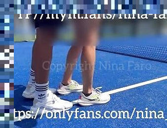 sport, amatöör, milf, prantsuse, pov, tennis