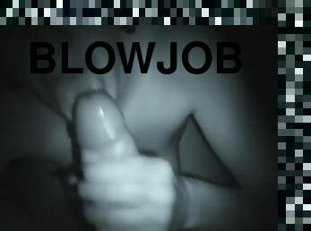 Night vision blowjob slut