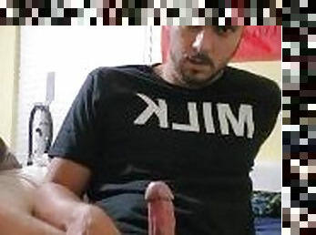 énorme, masturbation, amateur, ejaculation-sur-le-corps, gay, ejaculation, assez, solo, boules, bisexuels