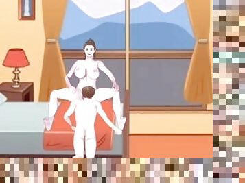 Hentai romantic sexy porno video