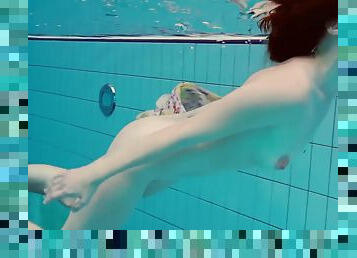 Russian Petite Skinny Beauty Lera Underwater