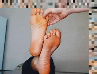 Callused feet