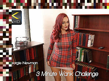 Georgie Newman - 3 Minute Wank Challenge - Sexy Videos - WankitNow