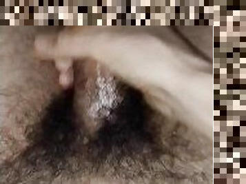 Negative Arab masturbates with a small penis