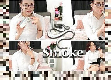 Innocent Secretary's Sexy Smoke Break (FETISH / KINK)