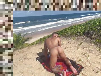 masturbācija-masturbation, nudists, publisks, homoseksuāls, pludmale, brazīlija, fetišs, solo, ekshibicionists, mirdzēt
