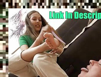 PAMELA - Open your mouth, I need a pedicure! SERVANTS FOR GIRLSLink in Description