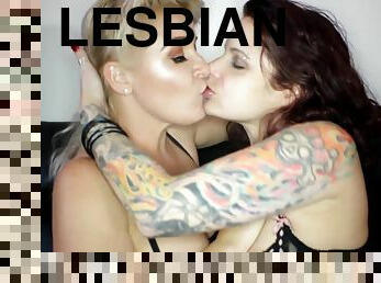 Lesbian Lovers Sensual Kisses - Brat Perversions