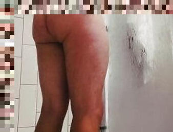 Spicy Shower finished with 2 big loads after intense Masturbation