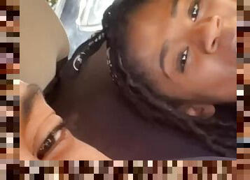 lil d picks up dreadhead ebony drives her around for sex pt 2