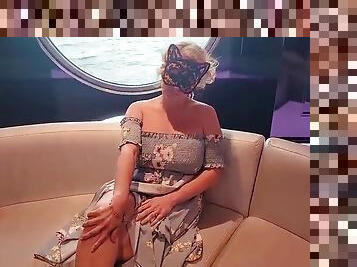 Huge Tits Mistress Thursday. Stepmom loves hanging out in public on a cruise ship between filming new content in her cabin