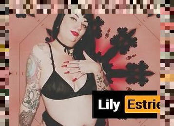 hårig, masturbation, amatör, milf, juckande, fetisch, ensam, goth, tatuering