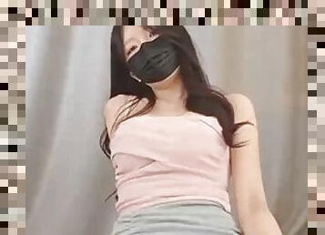 Good-looking Korean female anchor masturbates Korean+BJ live broadcast, ass, stockings, doggy style, Internet celebrity, oral sex, goddess, black s...